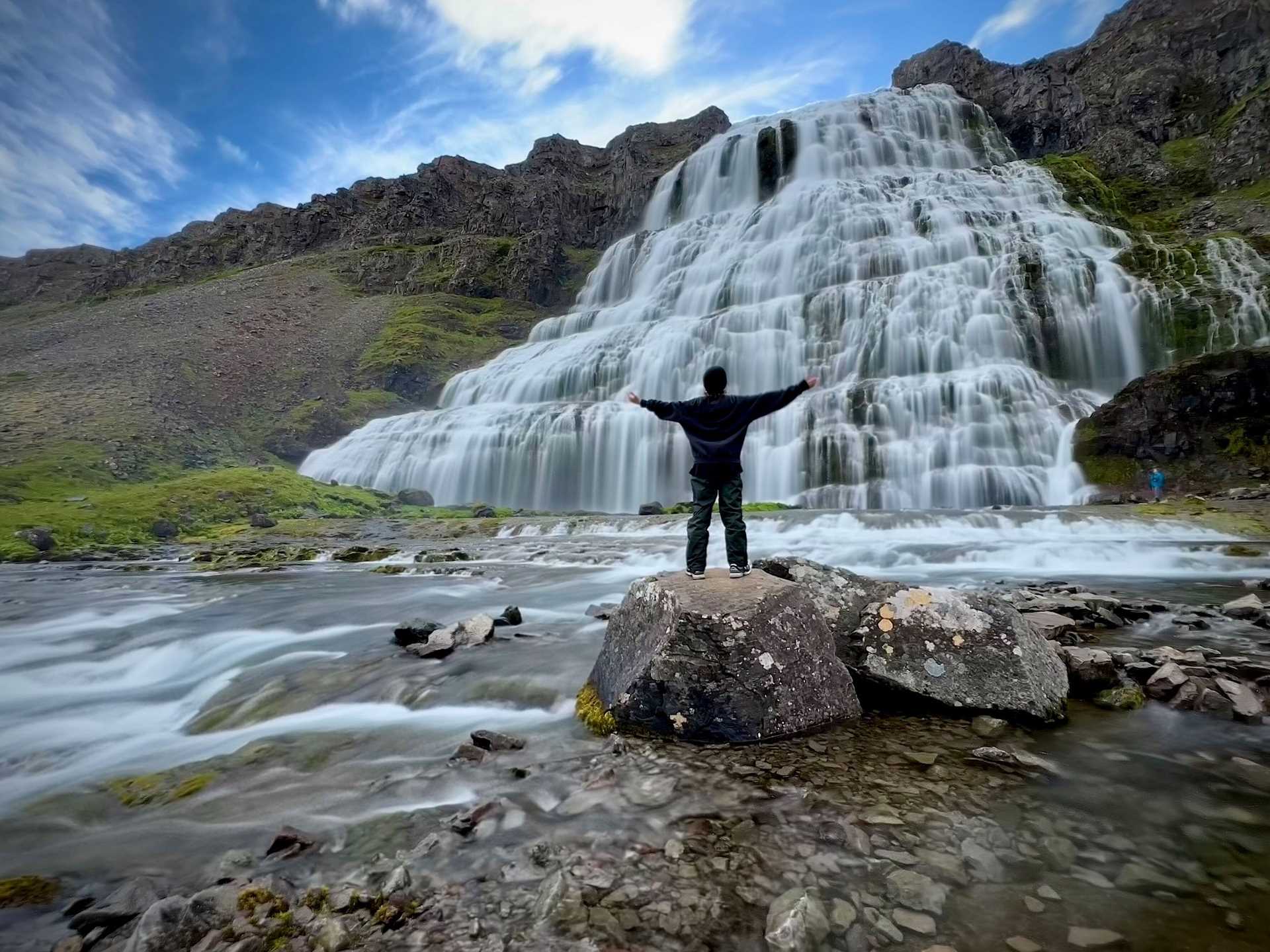 Dynjandi waterfall